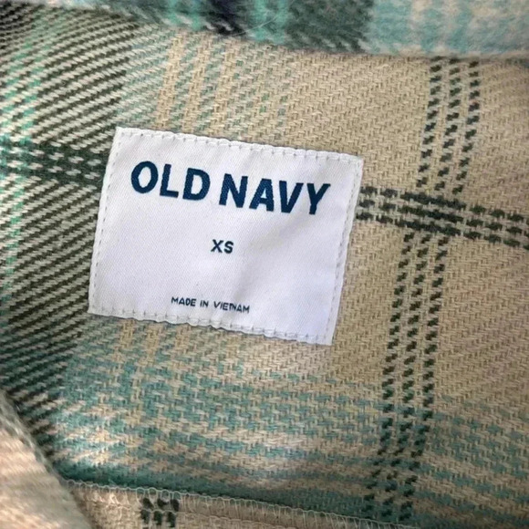 Old Navy extra warm flannel jacket/shirt XS - Picture 2 of 5